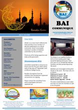 BAI Communique - Page1-Edition 2